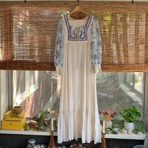 Vintage maxi dress 1960s